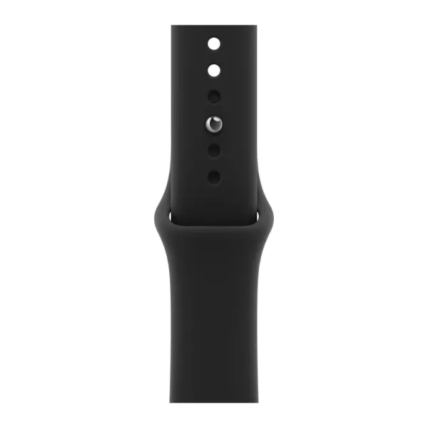 Apple Watch Series 12 46mm Aluminum Black Case Black Sport Band S/M